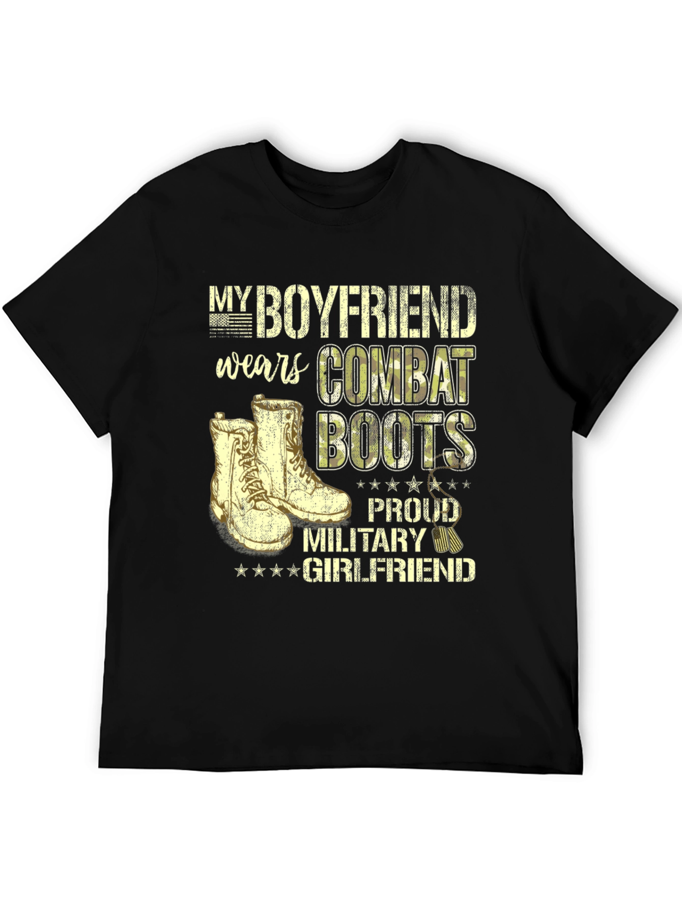 Proud Military Girlfriend Tee
