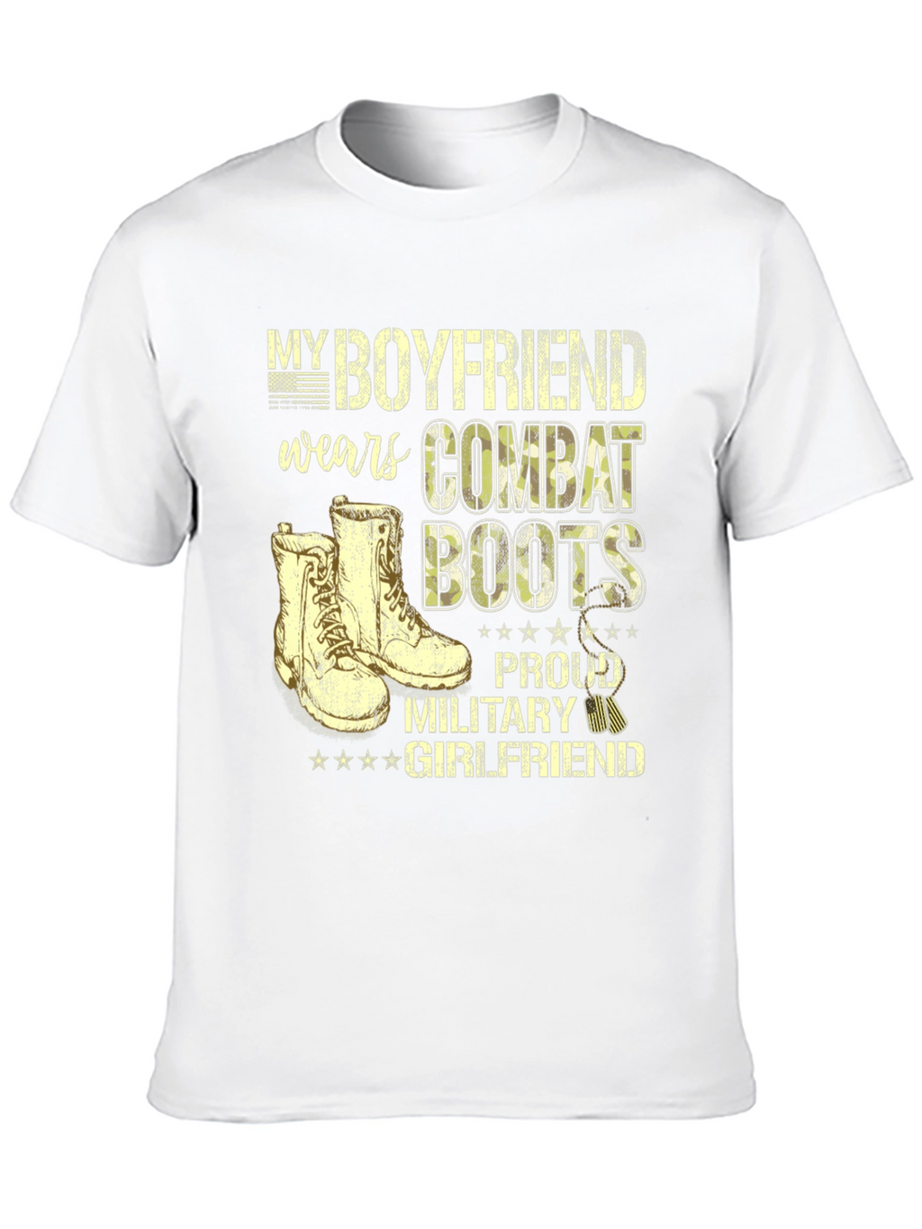 Proud Military Girlfriend Tee