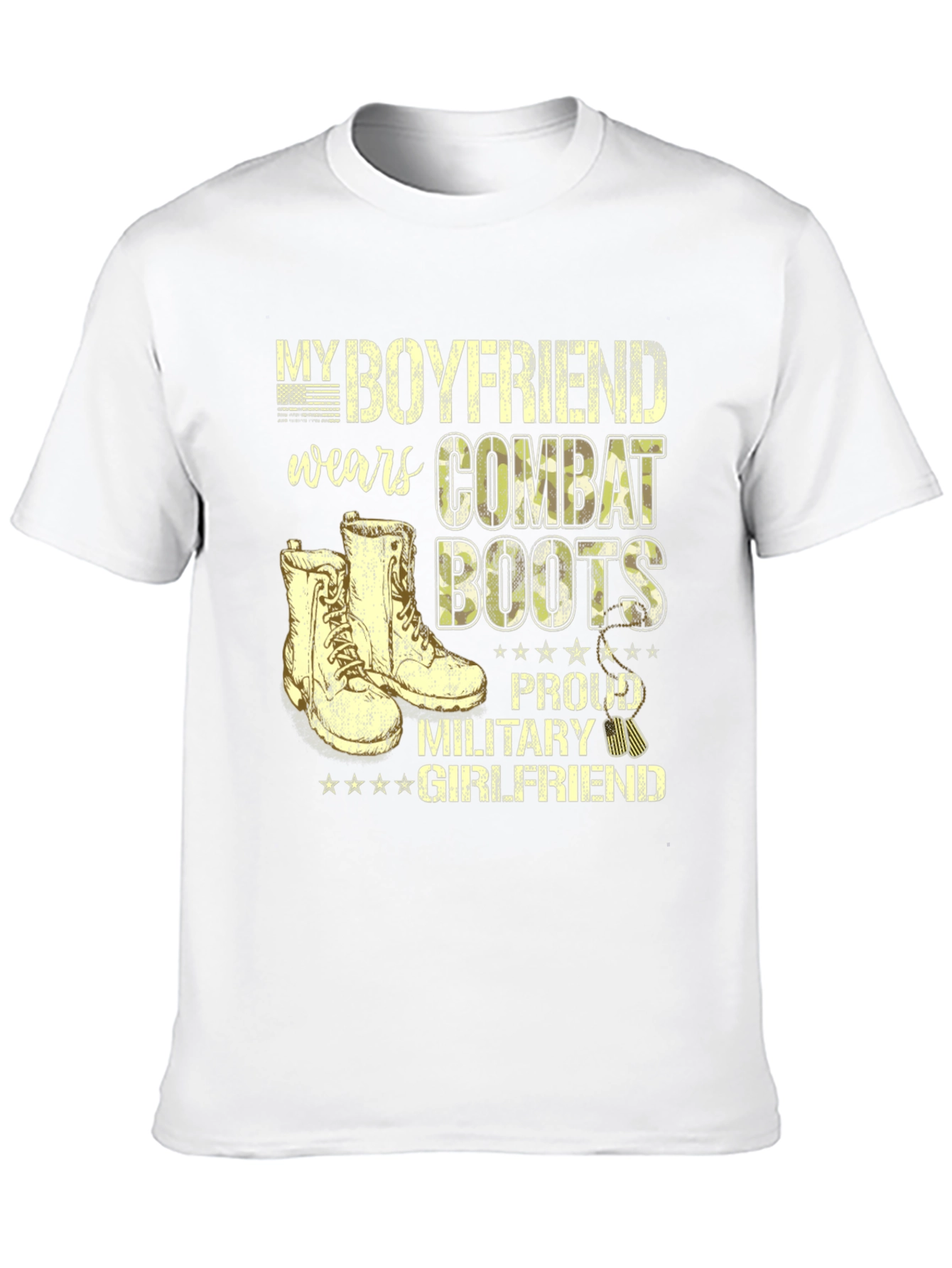 Proud Military Girlfriend Tee