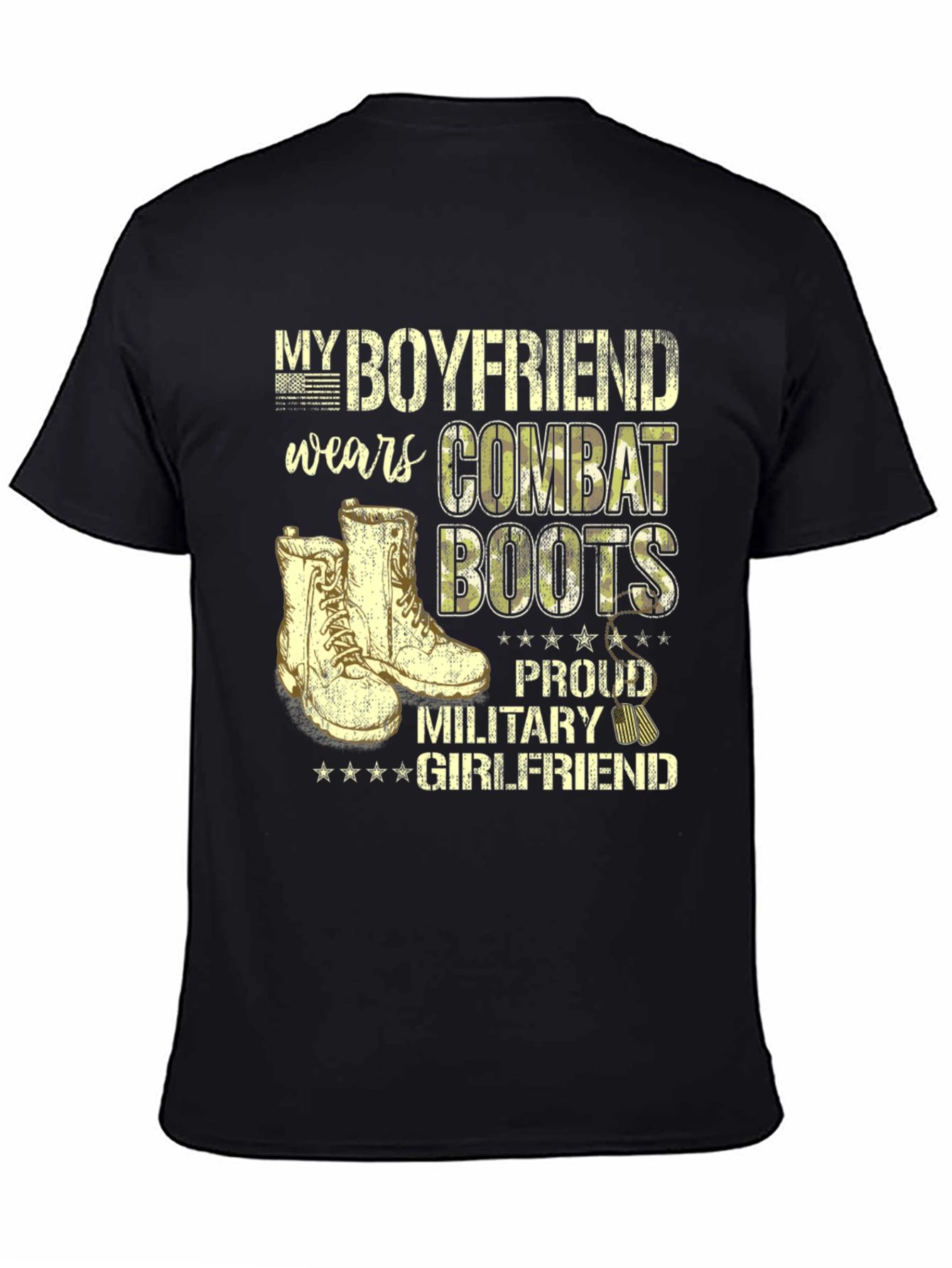 Proud Military Girlfriend Tee