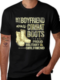 Proud Military Girlfriend Tee