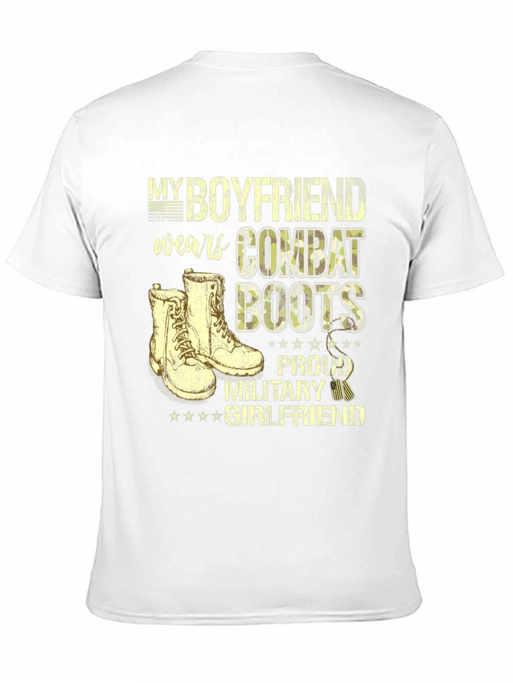 Proud Military Girlfriend Tee