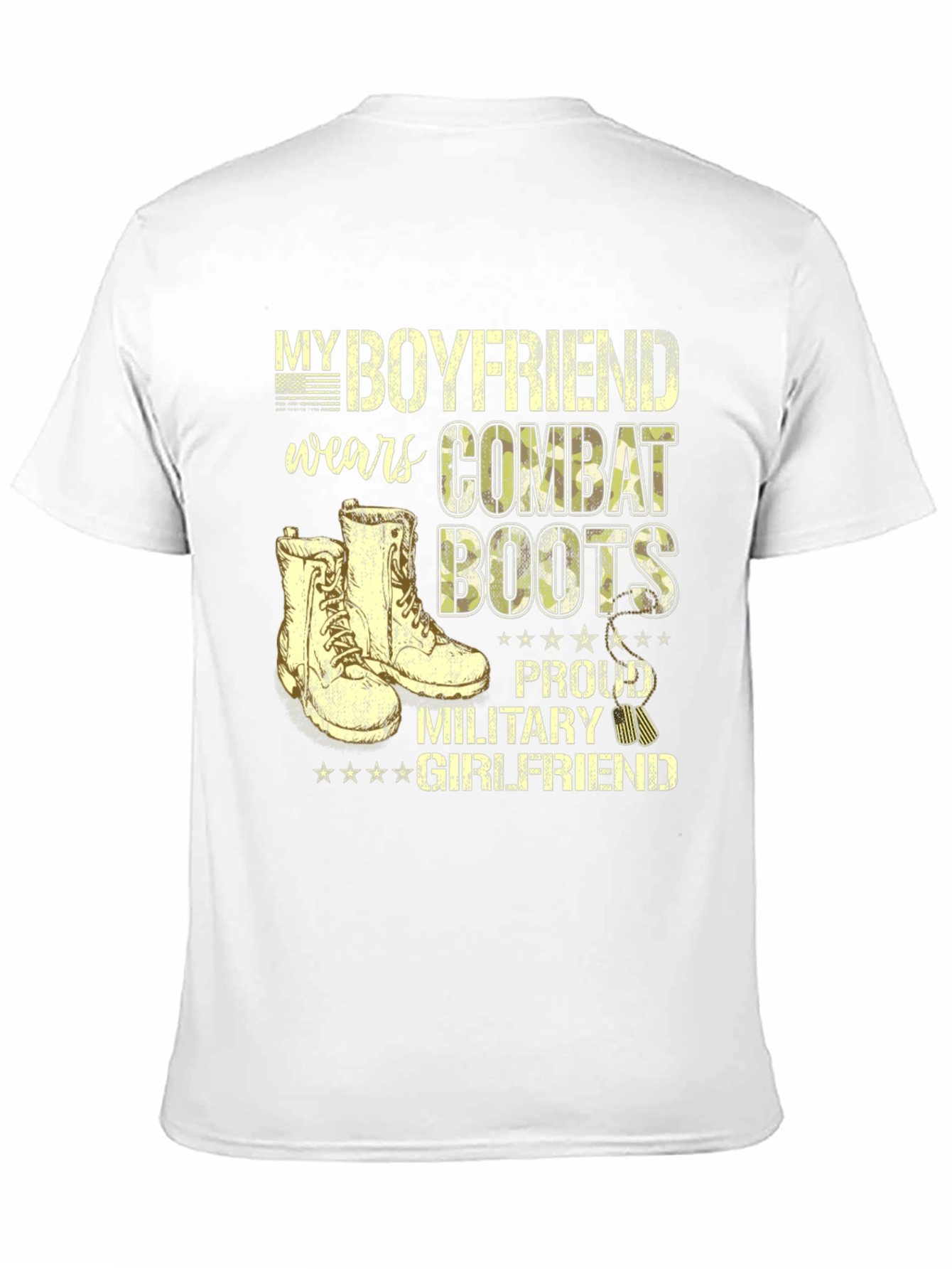 Proud Military Girlfriend Tee