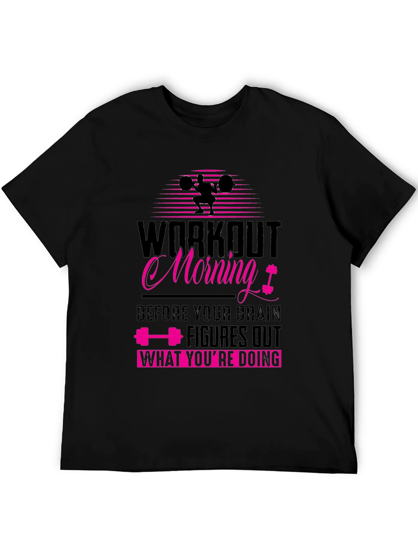 Workout Morning Graphic Tee