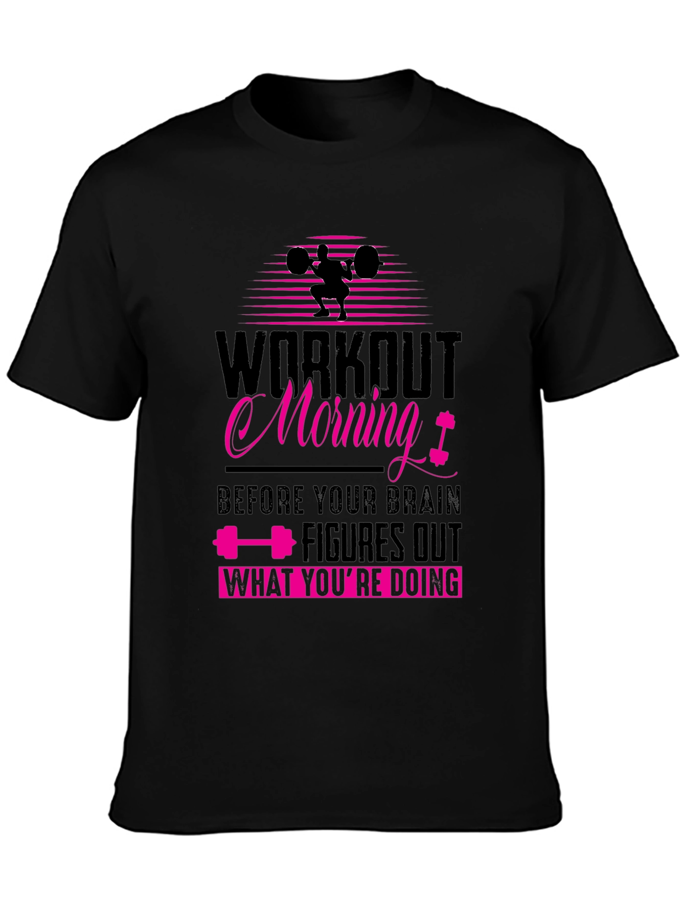 Workout Morning Graphic Tee