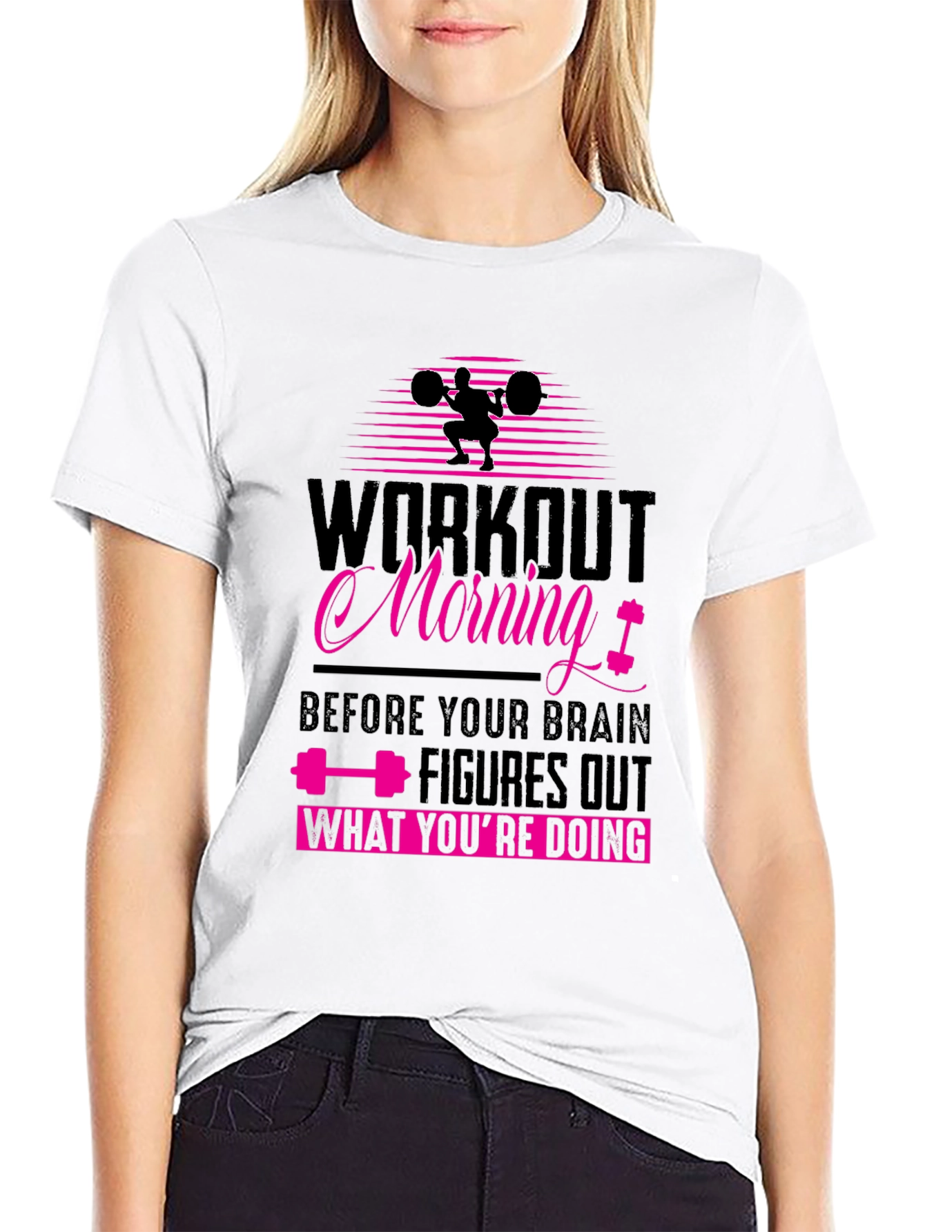 Workout Morning Graphic Tee