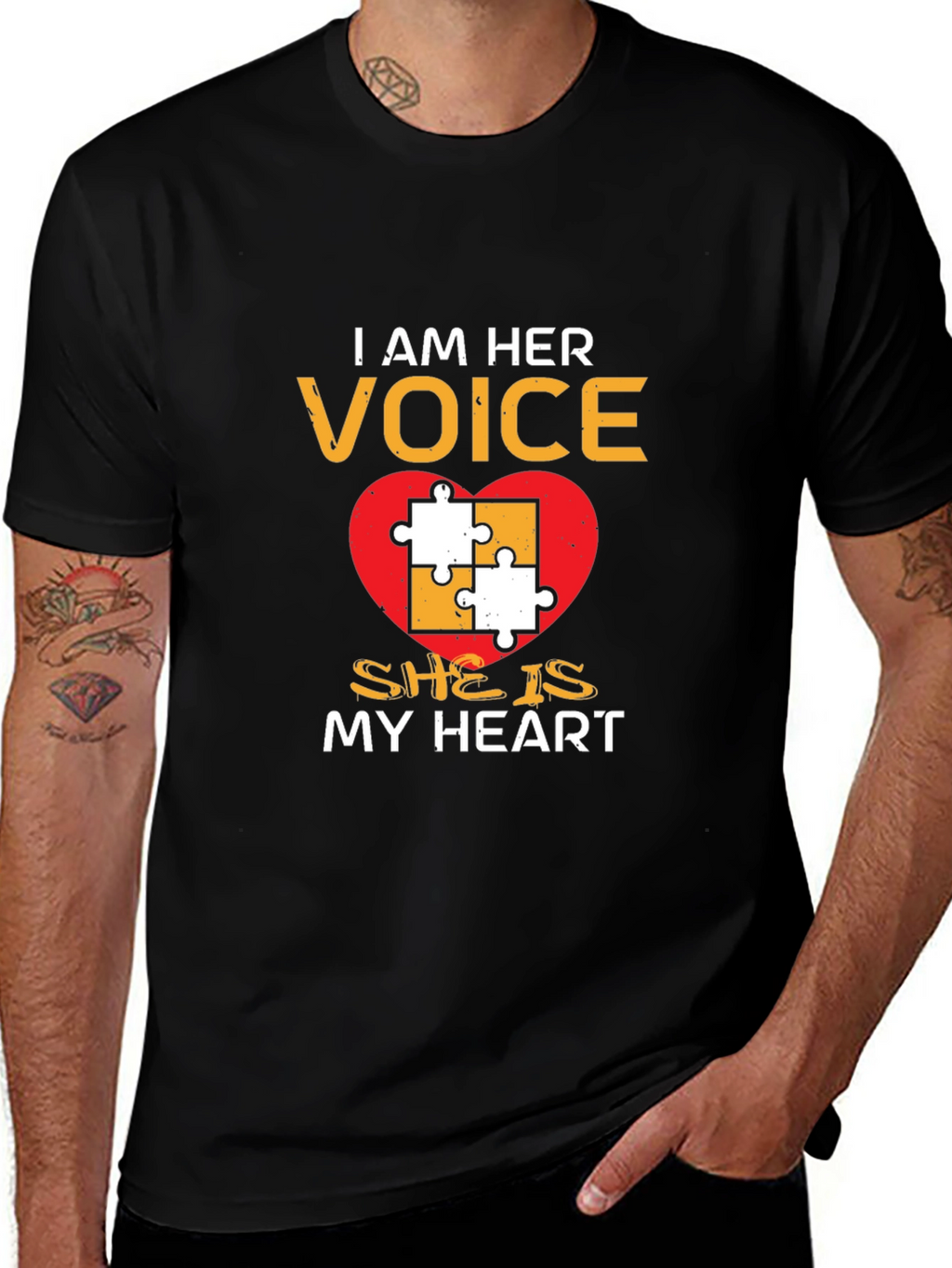 Autism Awareness T-Shirt: I Am Her Voice