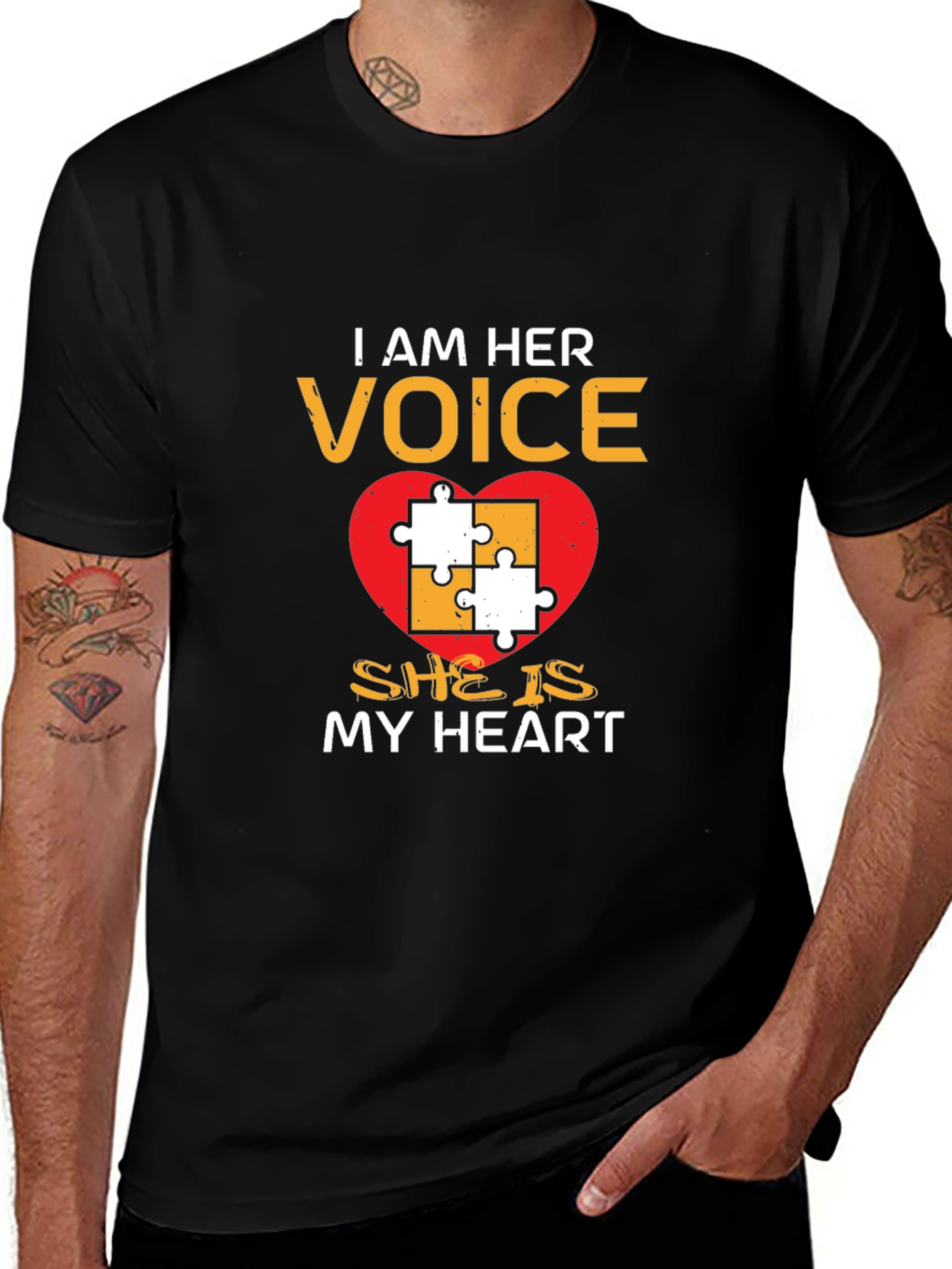 Autism Awareness T-Shirt: I Am Her Voice