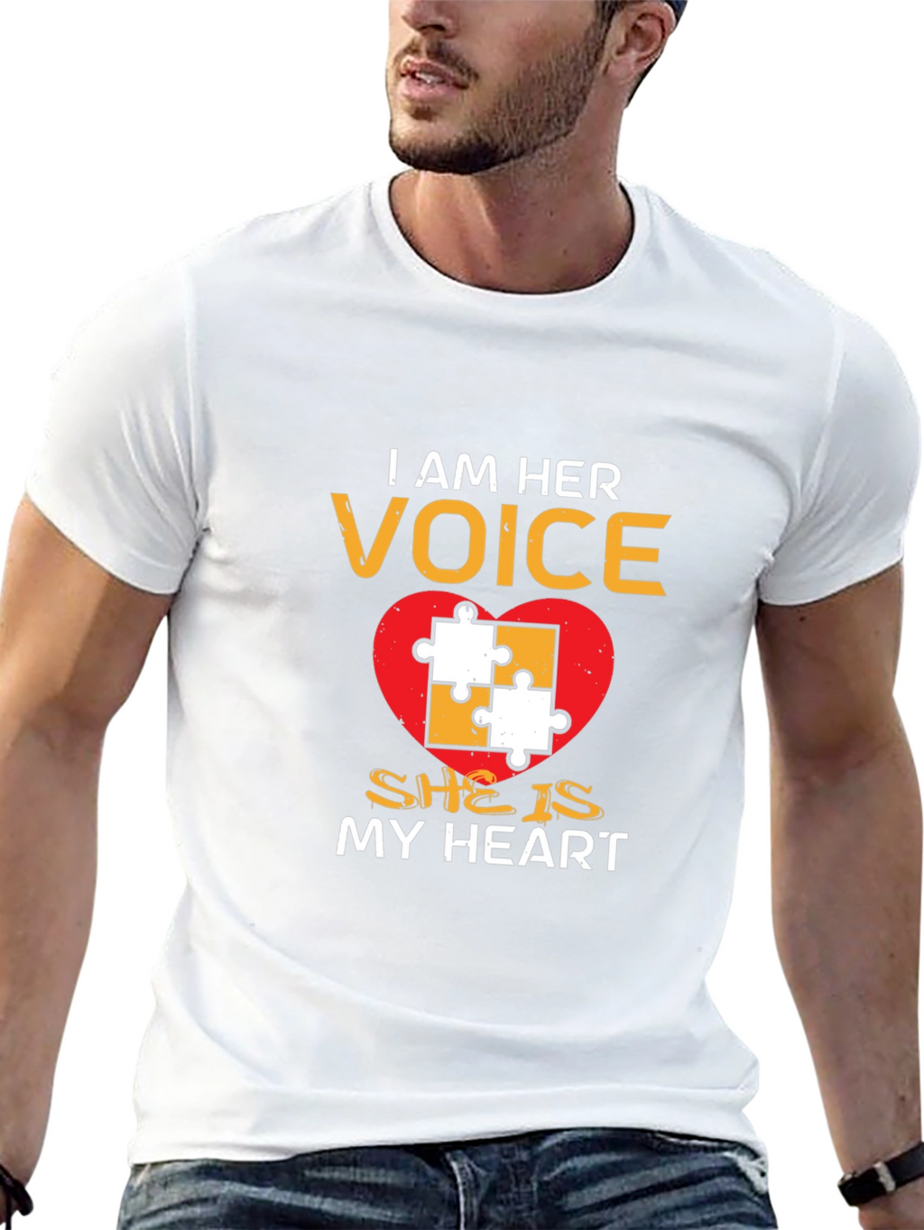 Autism Awareness T-Shirt: I Am Her Voice