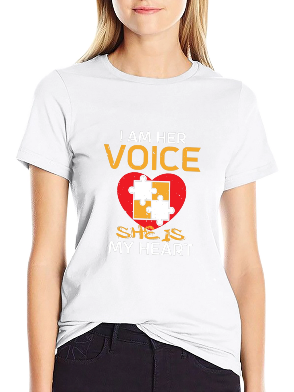 Autism Awareness T-Shirt: I Am Her Voice