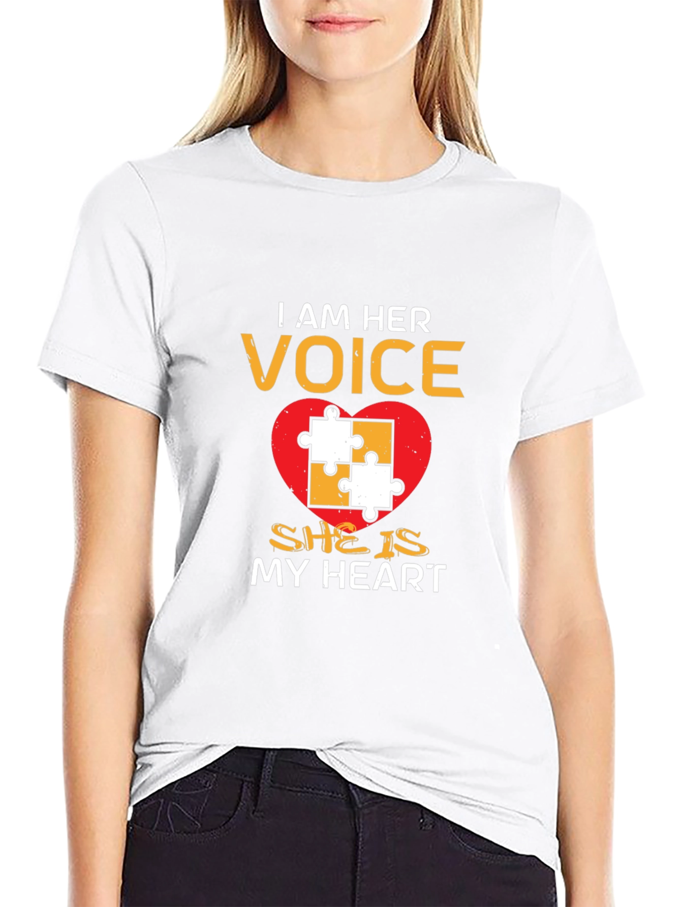 Autism Awareness T-Shirt: I Am Her Voice