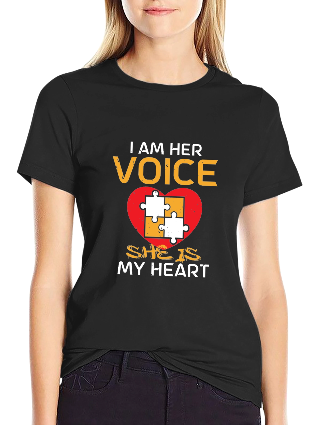 Autism Awareness T-Shirt: I Am Her Voice