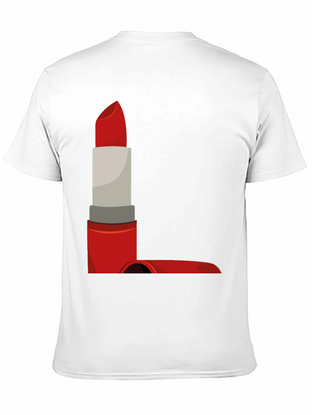 Lipstick Graphic Tee - Bold & Stylish Black T-Shirt