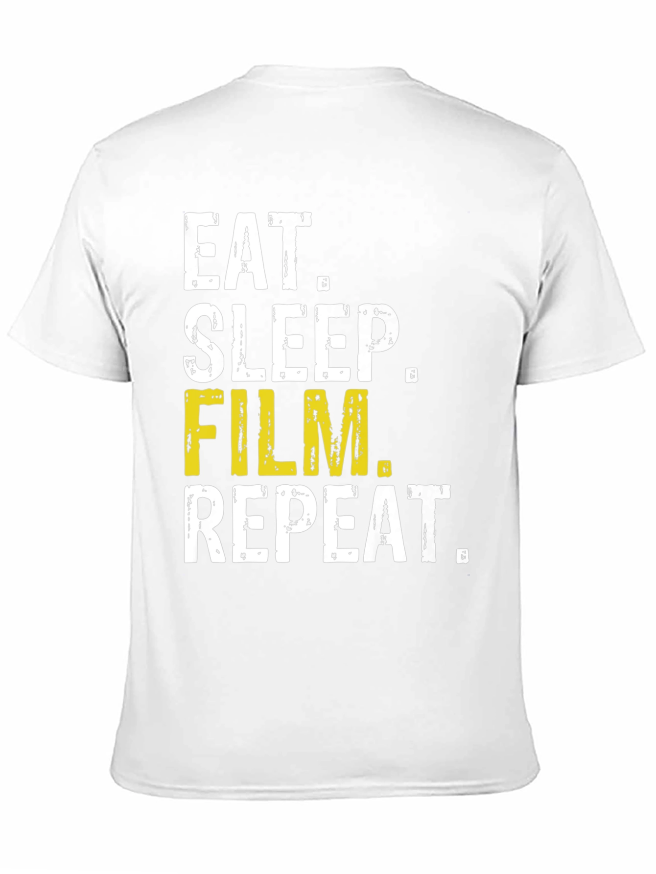Eat Sleep Film Repeat T-Shirt