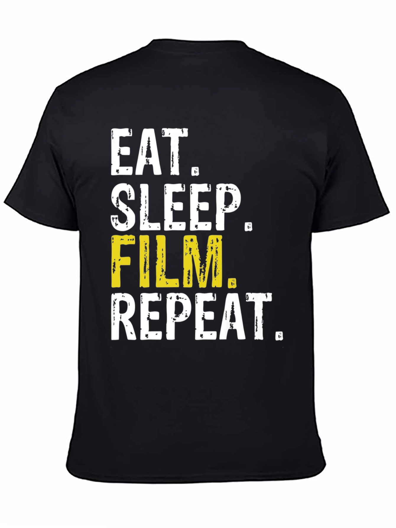 Eat Sleep Film Repeat T-Shirt