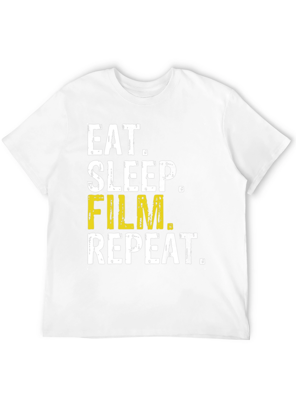 Eat Sleep Film Repeat T-Shirt