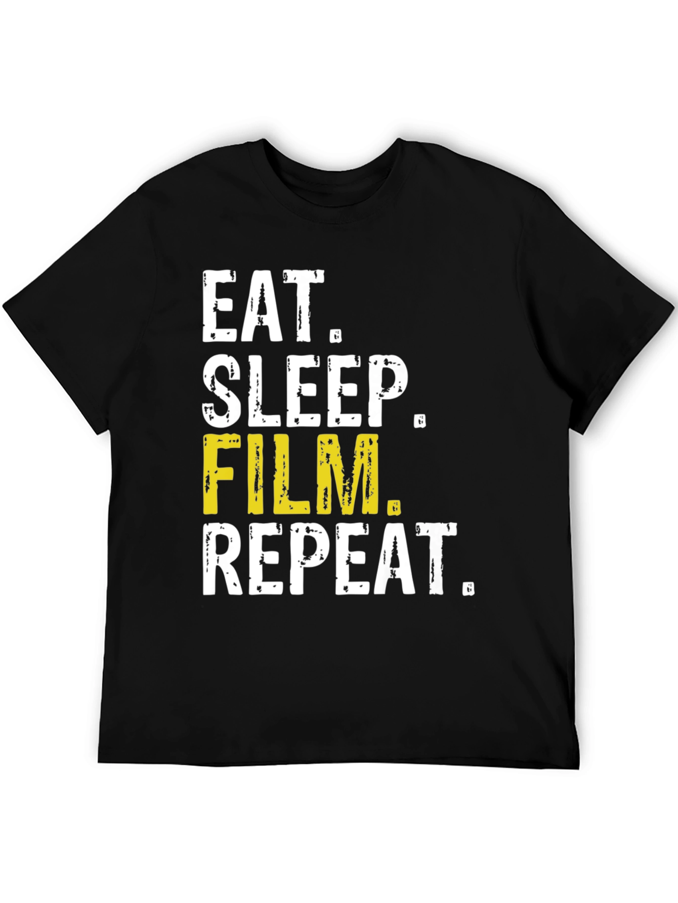 Eat Sleep Film Repeat T-Shirt