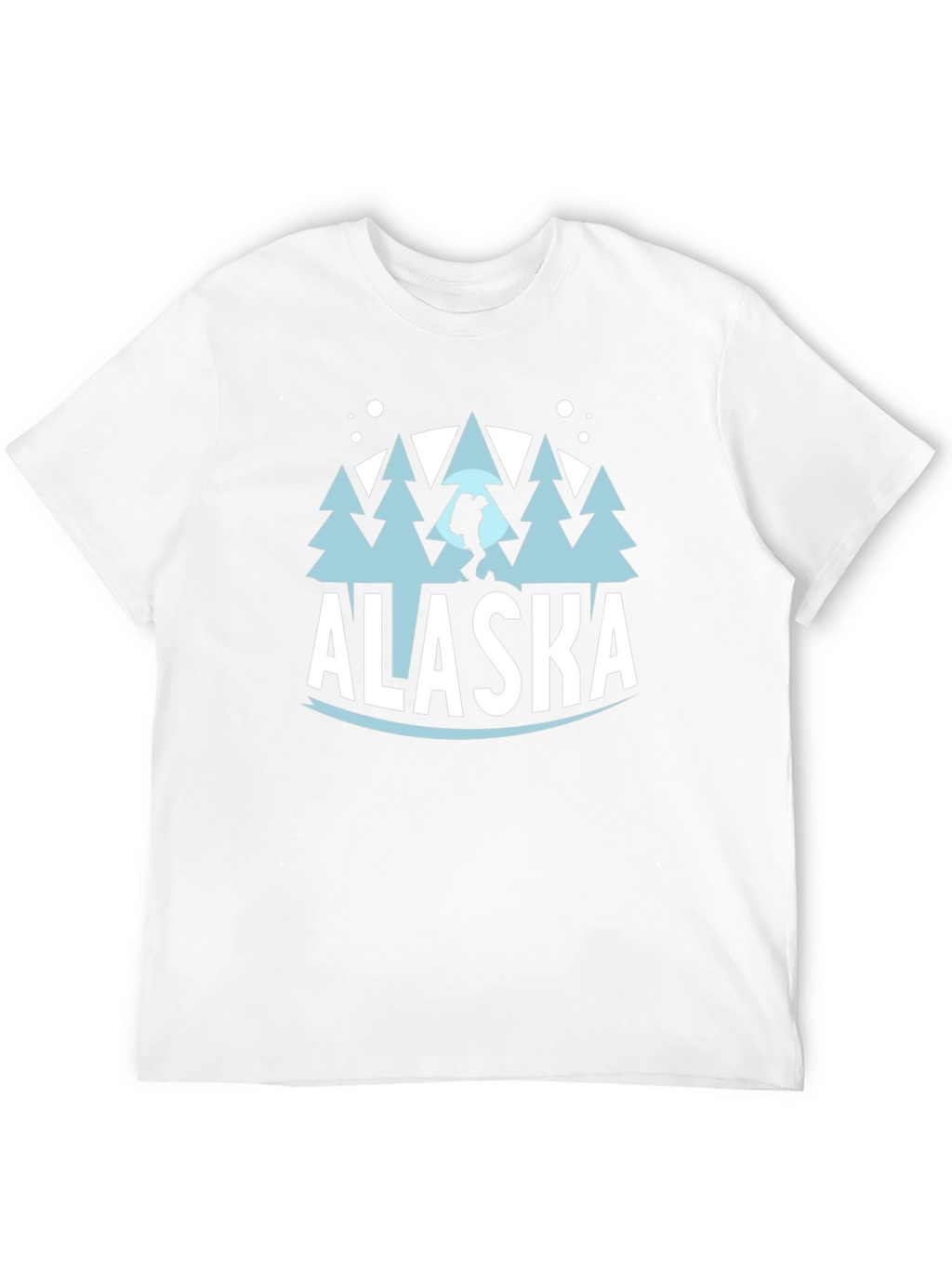 Alaska Graphic Print Crew Neck T-Shirt