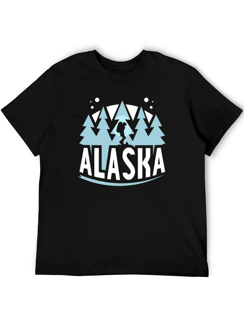 Alaska Graphic Print Crew Neck T-Shirt