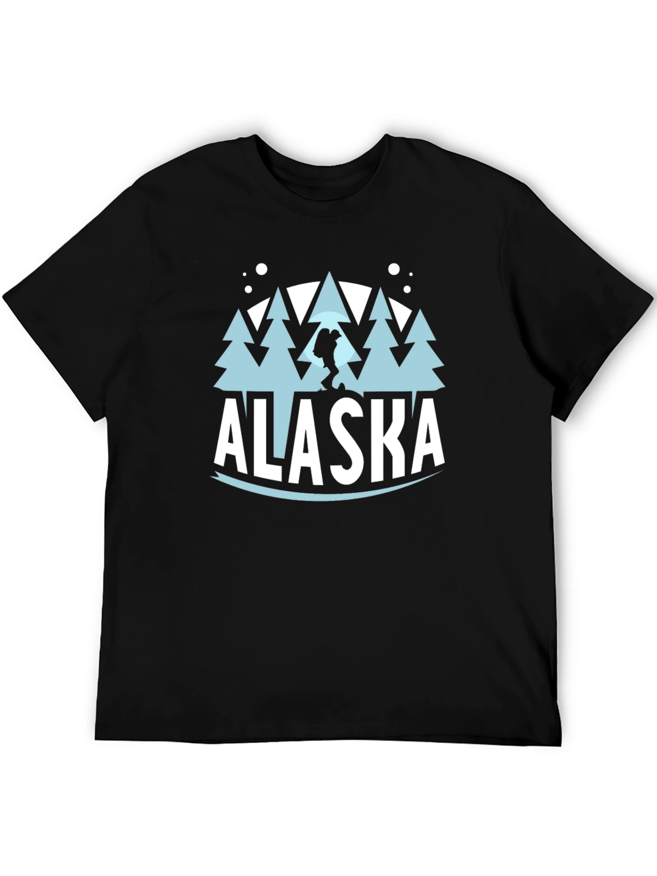 Alaska Graphic Print Crew Neck T-Shirt