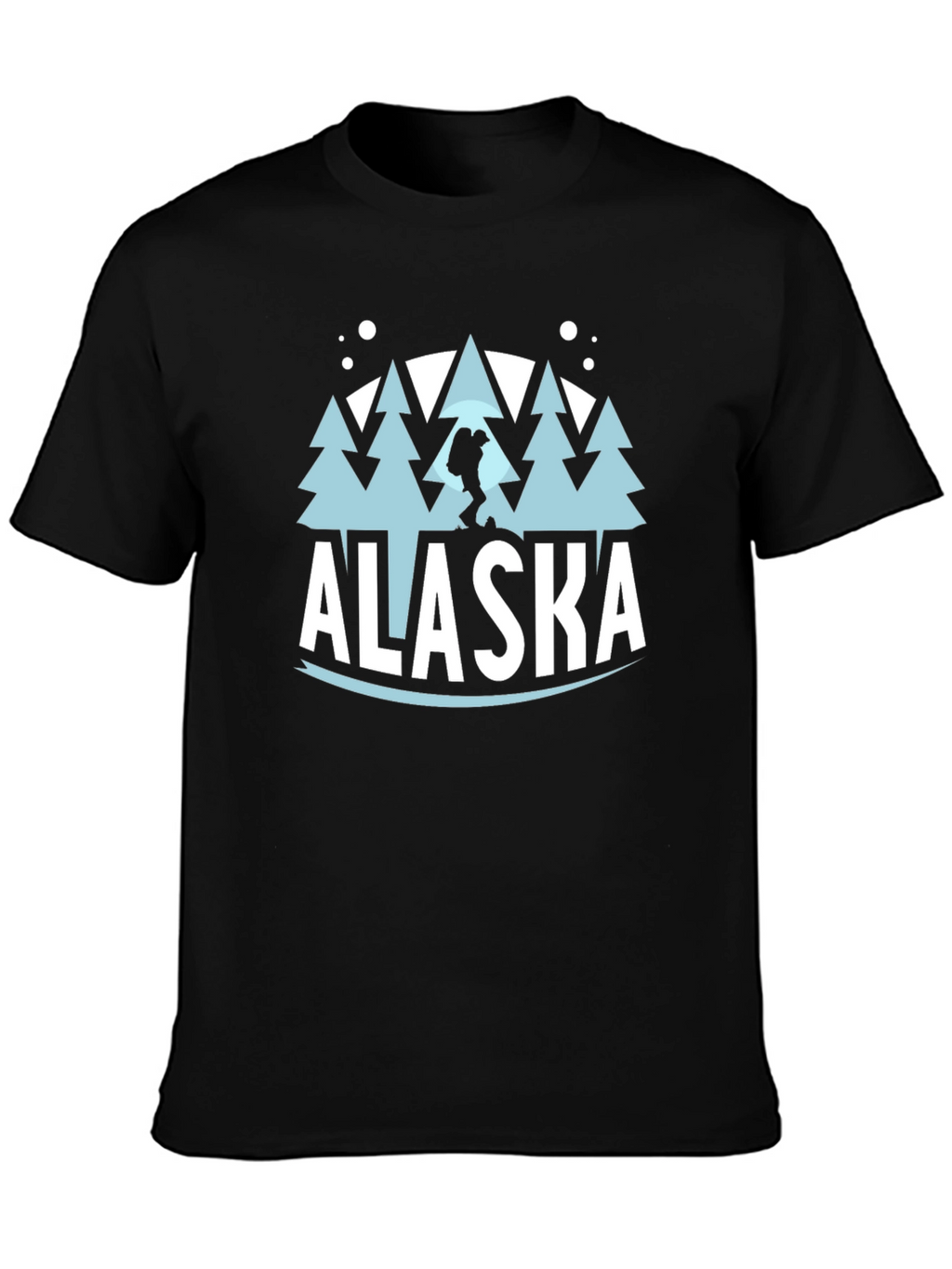 Alaska Graphic Print Crew Neck T-Shirt