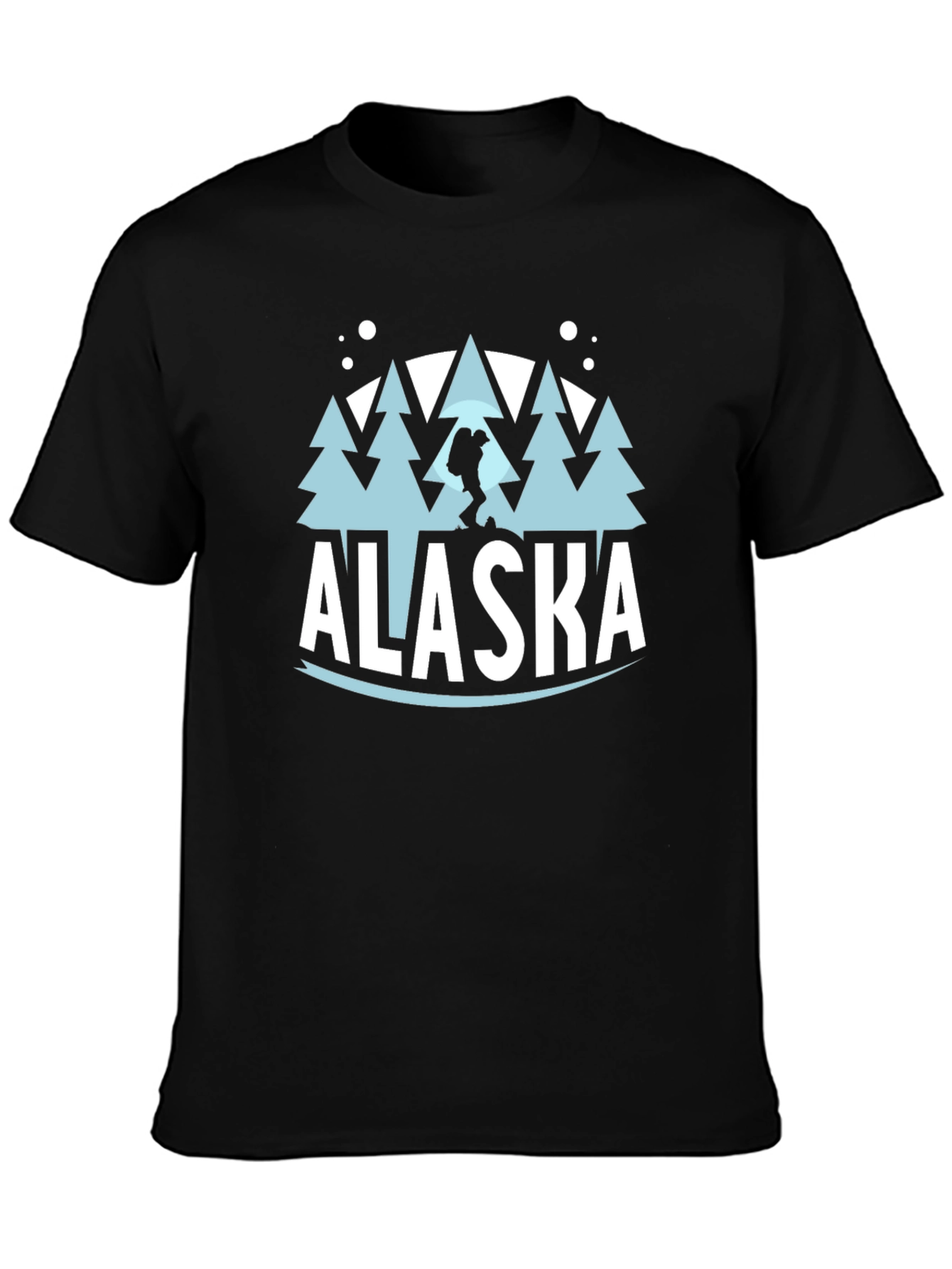 Alaska Graphic Print Crew Neck T-Shirt