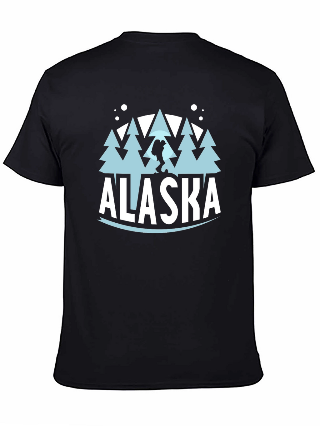 Alaska Graphic Print Crew Neck T-Shirt