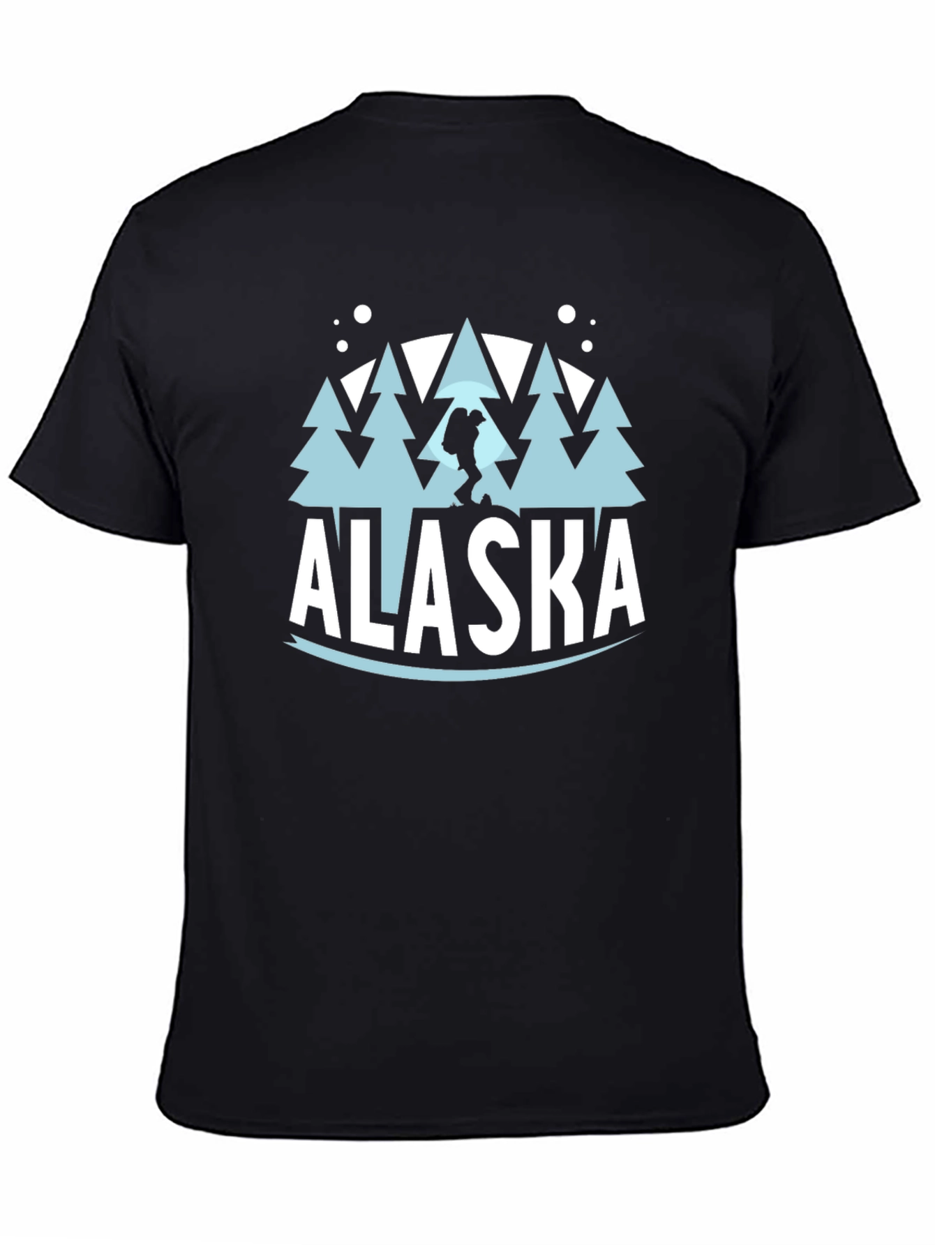 Alaska Graphic Print Crew Neck T-Shirt