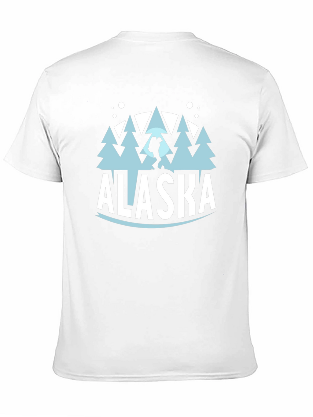 Alaska Graphic Print Crew Neck T-Shirt