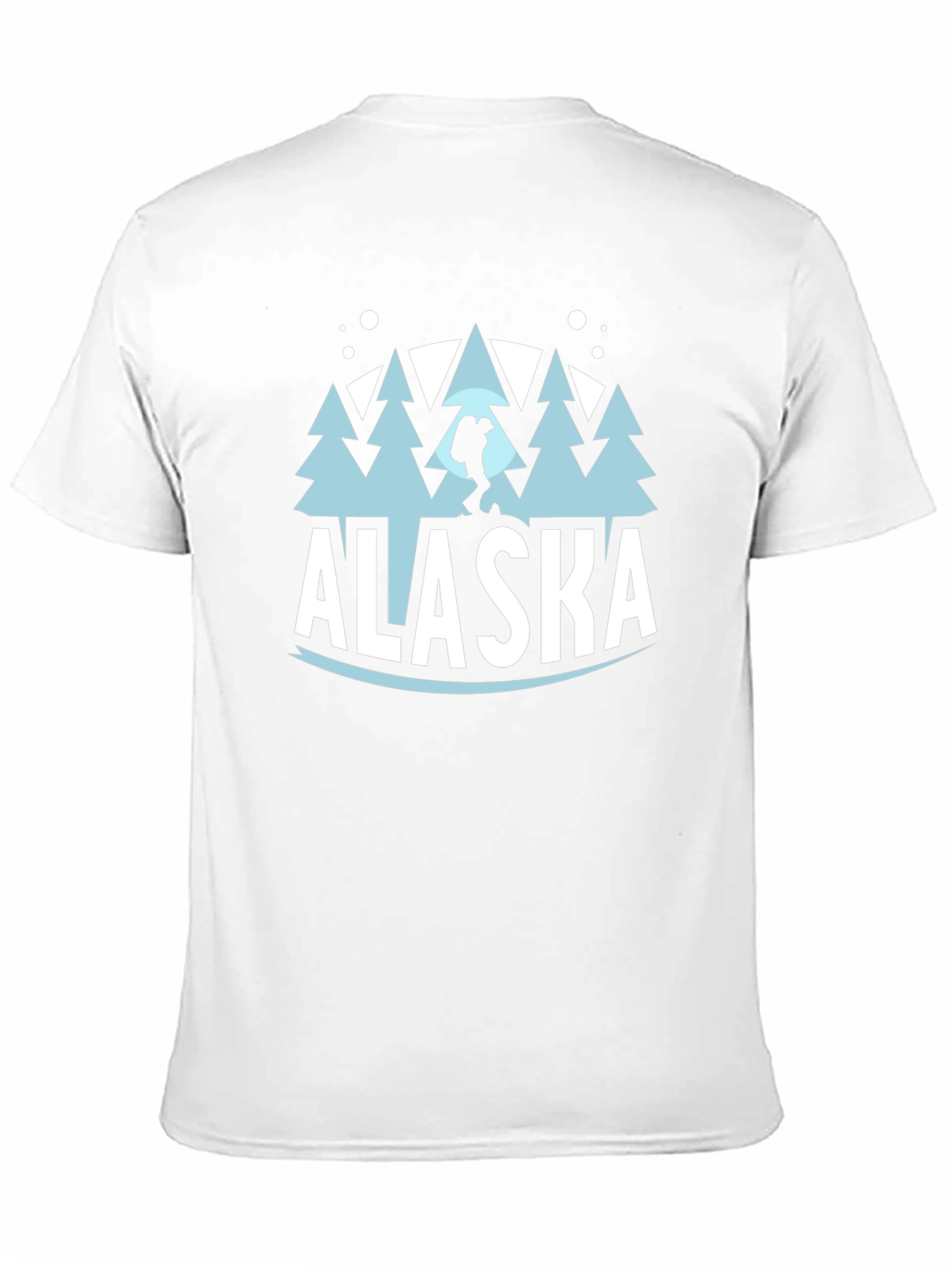 Alaska Graphic Print Crew Neck T-Shirt