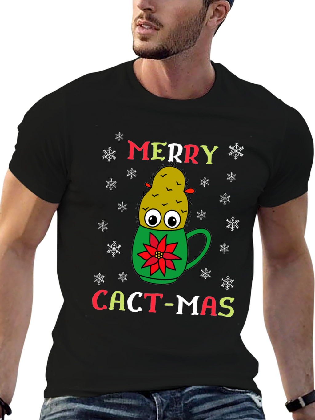 Merry Cact-mas T-Shirt