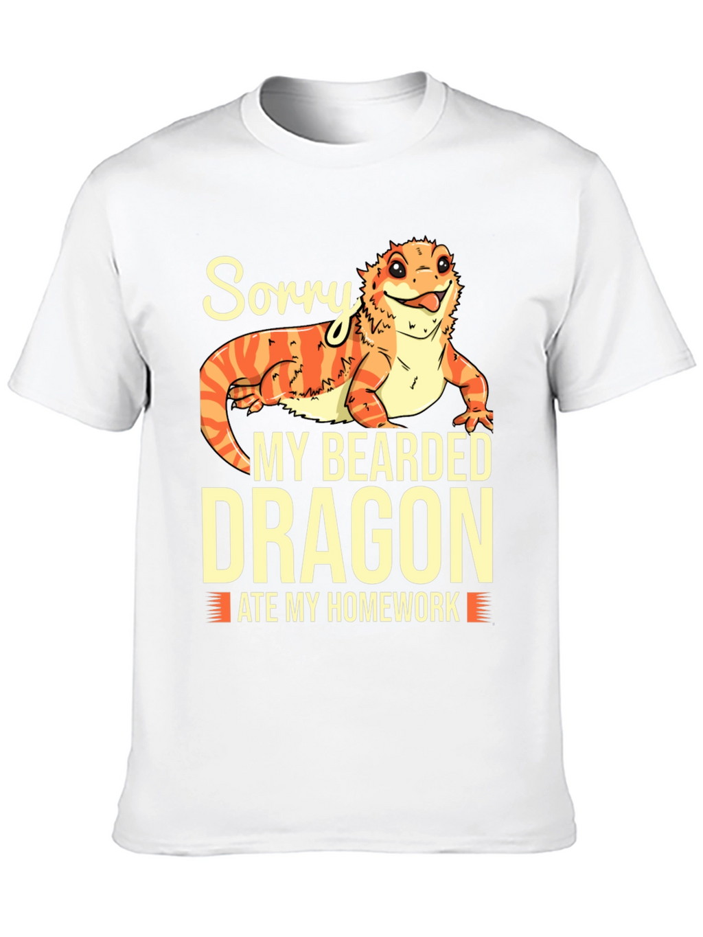 Bearded Dragon Ate My Homework T-Shirt