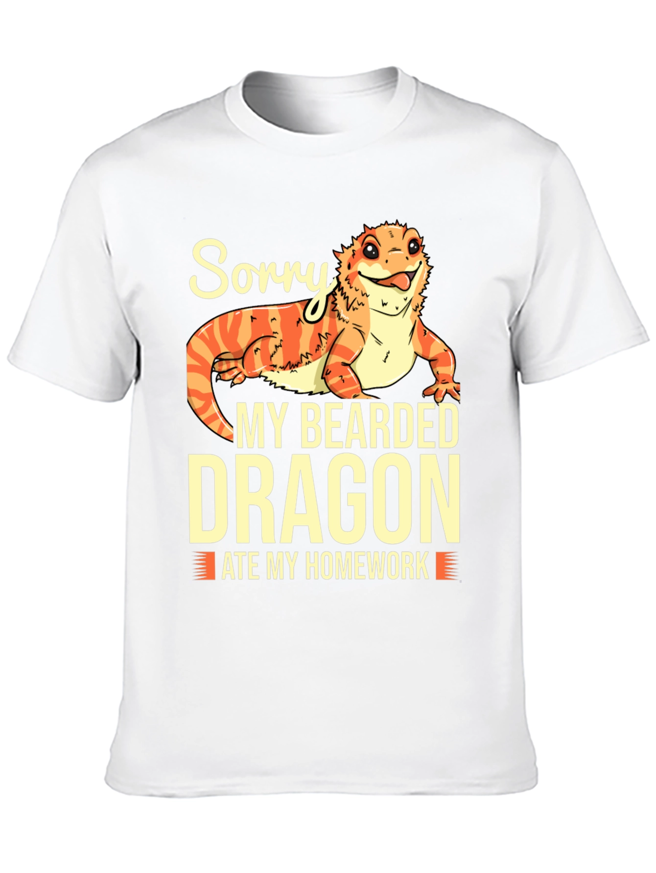 Bearded Dragon Ate My Homework T-Shirt