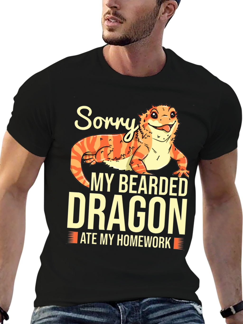 Bearded Dragon Ate My Homework T-Shirt