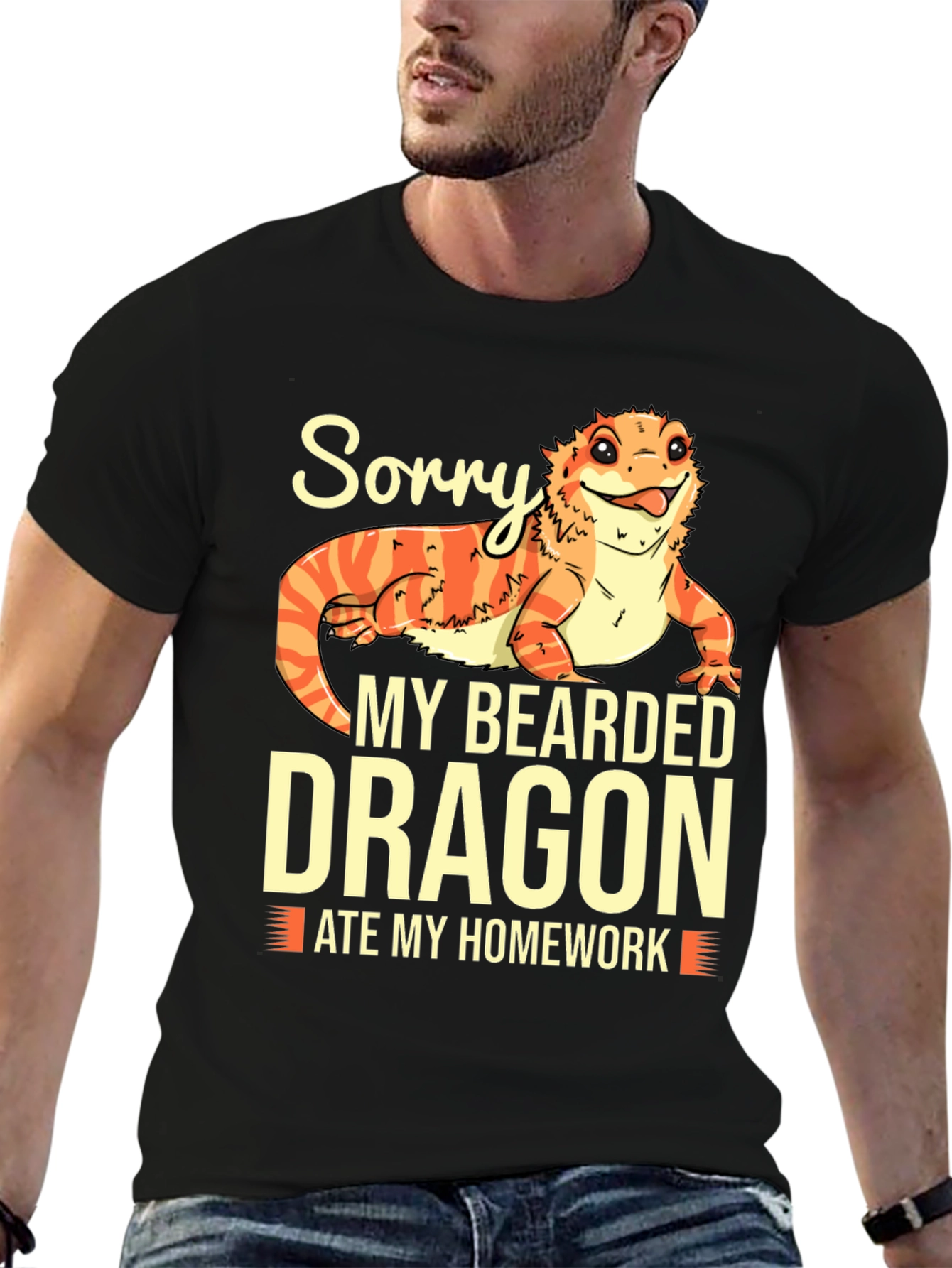 Bearded Dragon Ate My Homework T-Shirt
