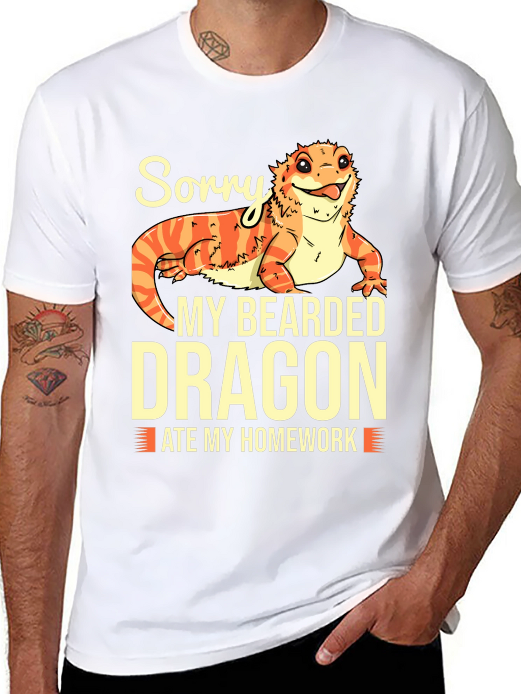 Bearded Dragon Ate My Homework T-Shirt