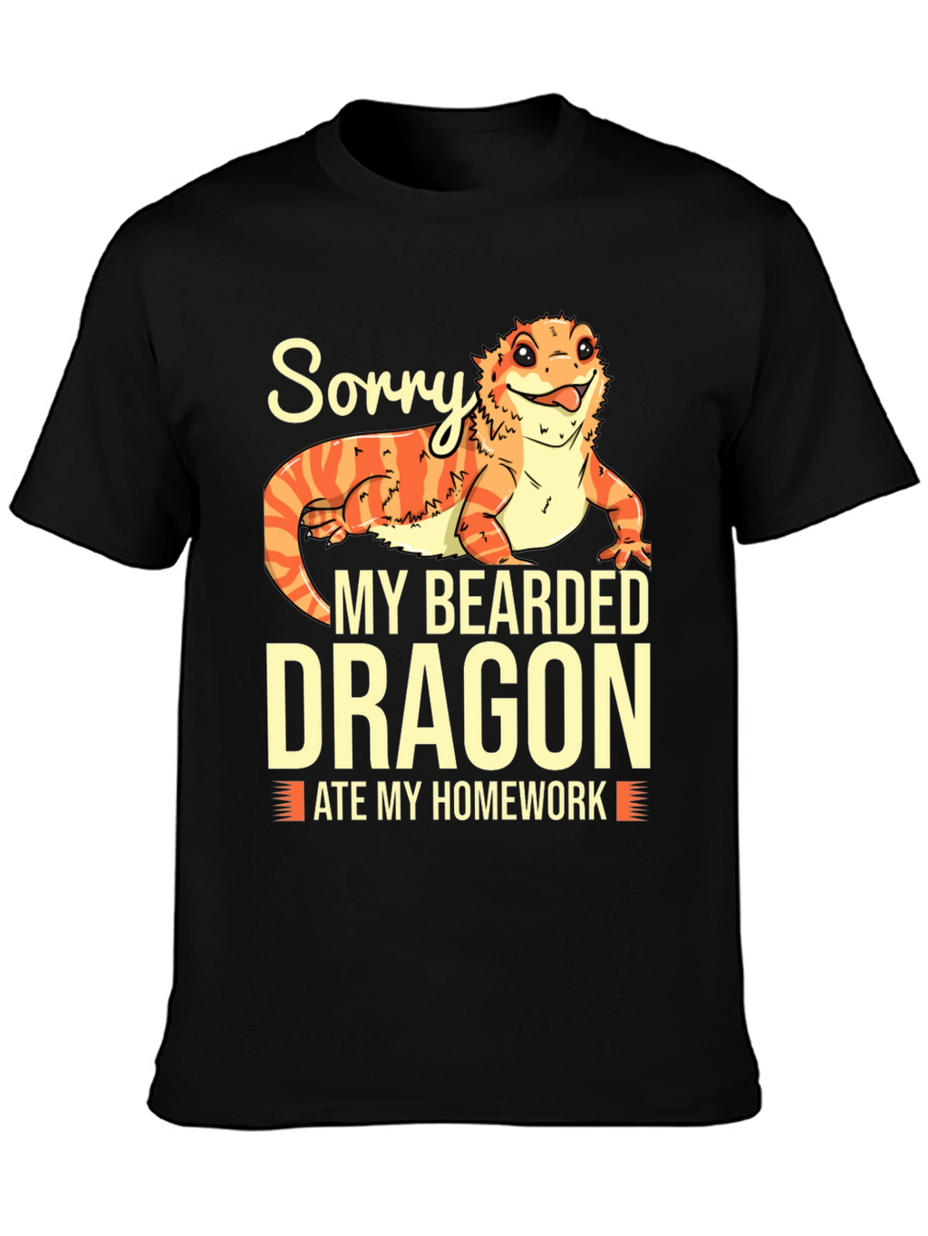 Bearded Dragon Ate My Homework T-Shirt