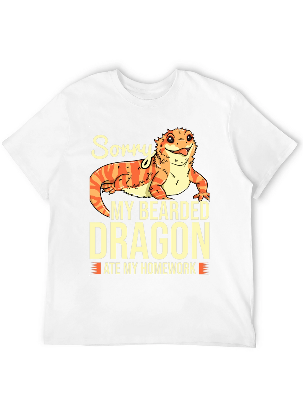 Bearded Dragon Ate My Homework T-Shirt