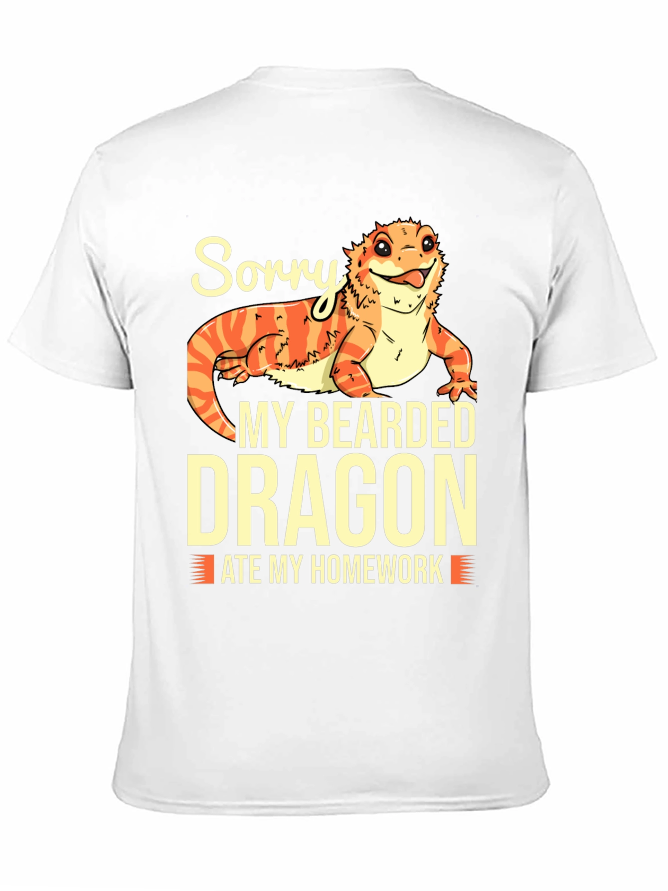 Bearded Dragon Ate My Homework T-Shirt