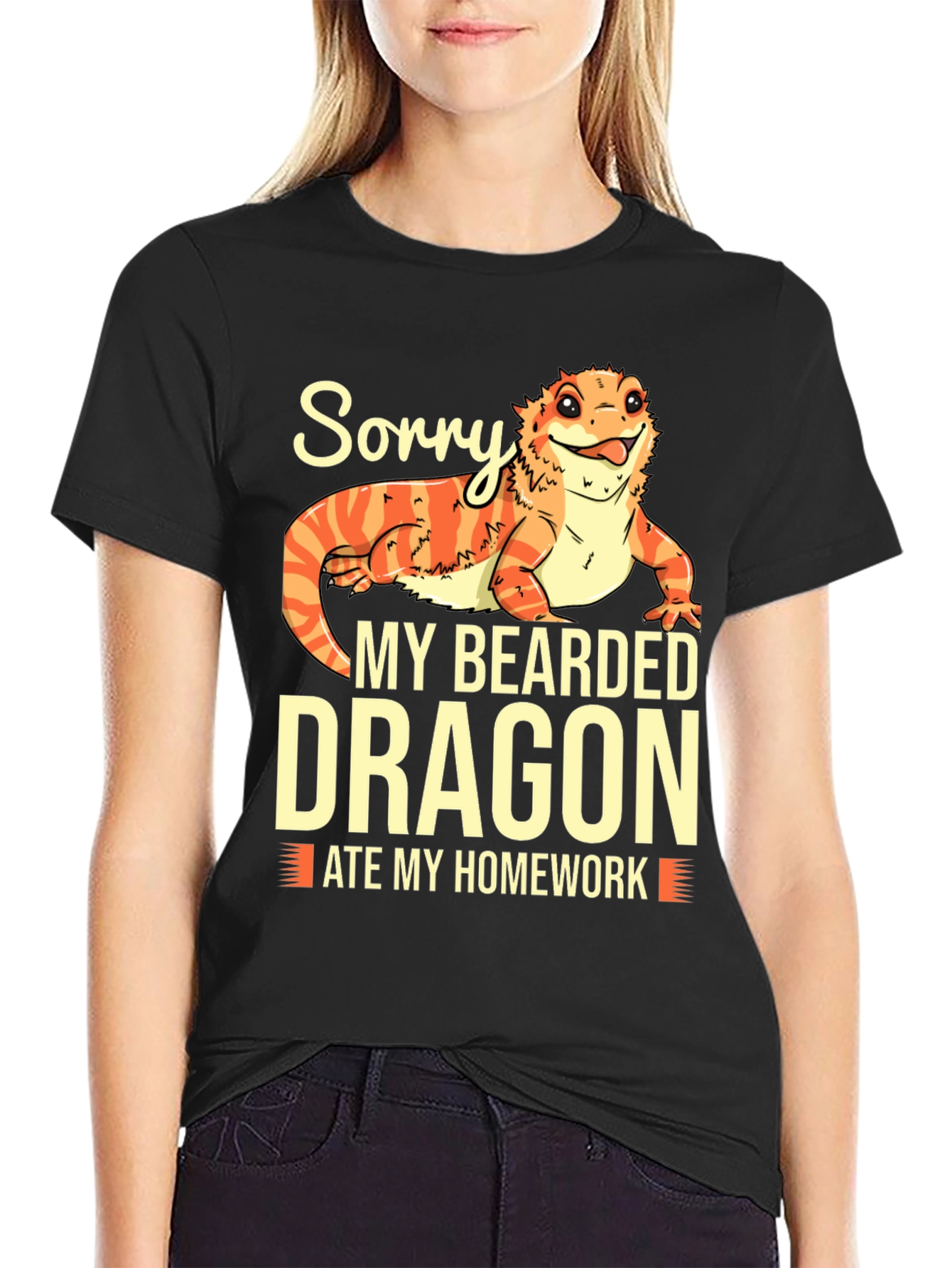 Bearded Dragon Ate My Homework T-Shirt