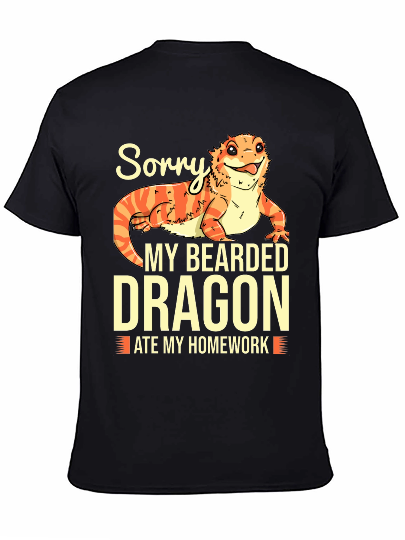 Bearded Dragon Ate My Homework T-Shirt