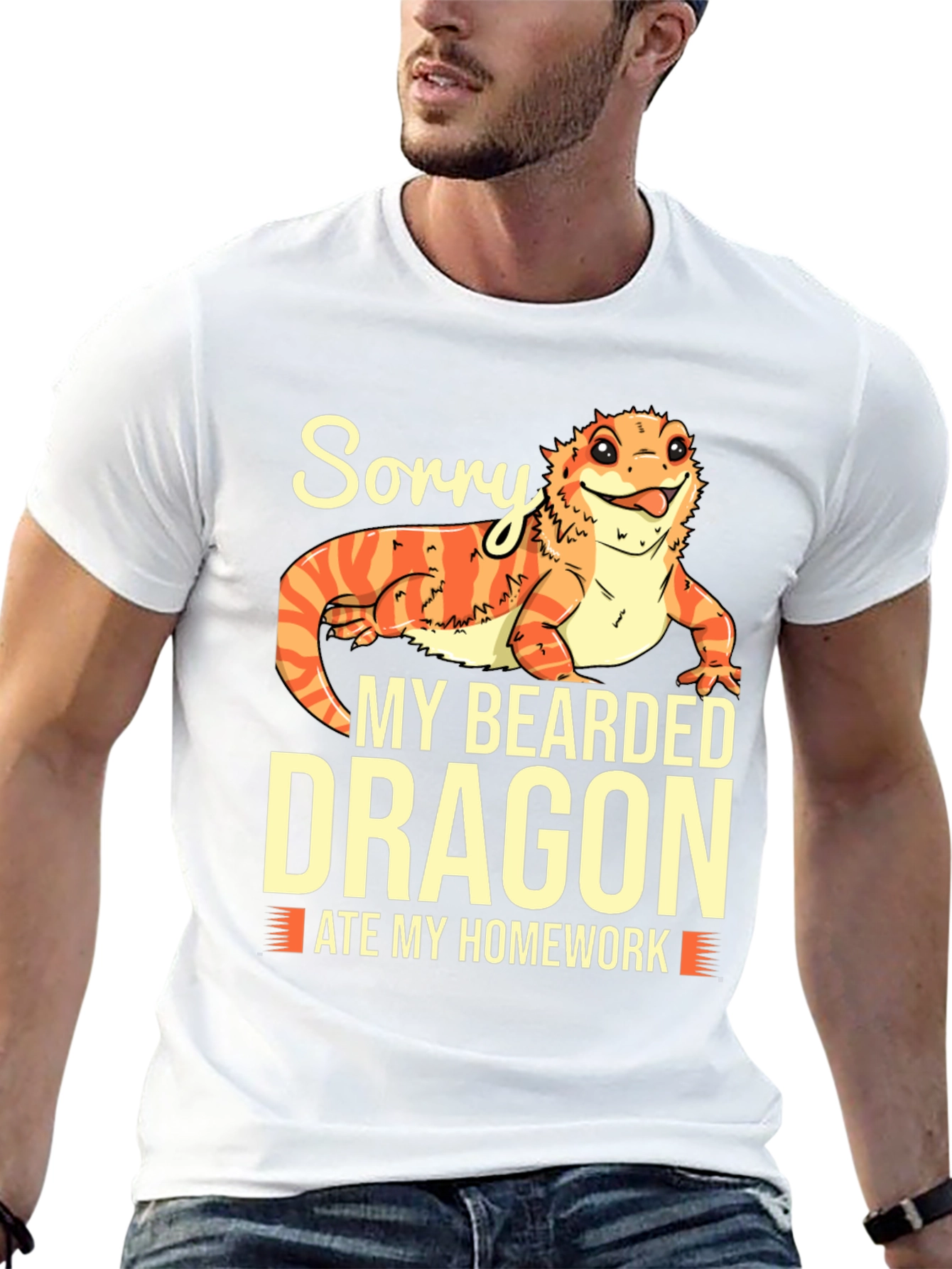 Bearded Dragon Ate My Homework T-Shirt