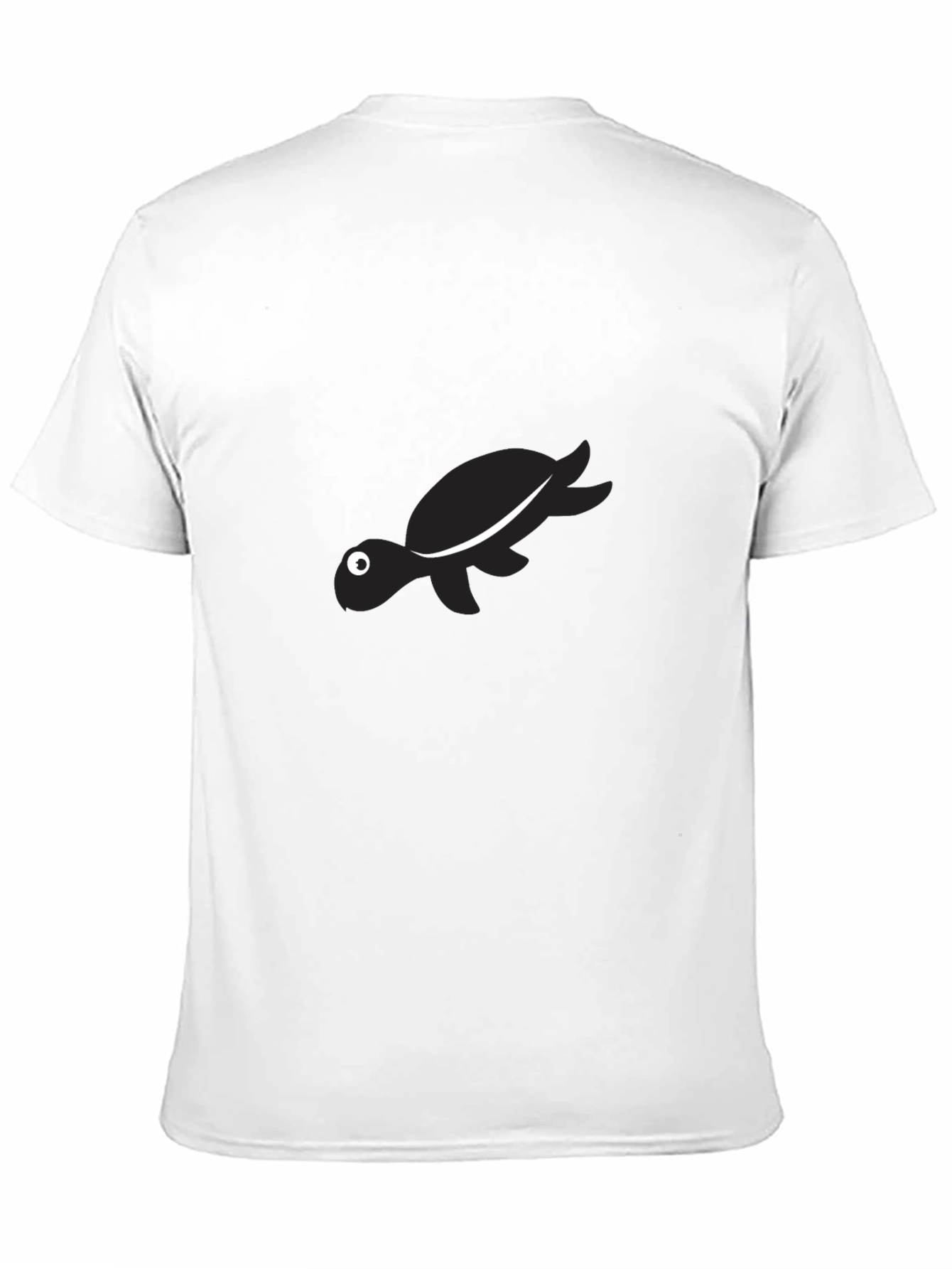 Black Turtle Tee - Casual Comfort