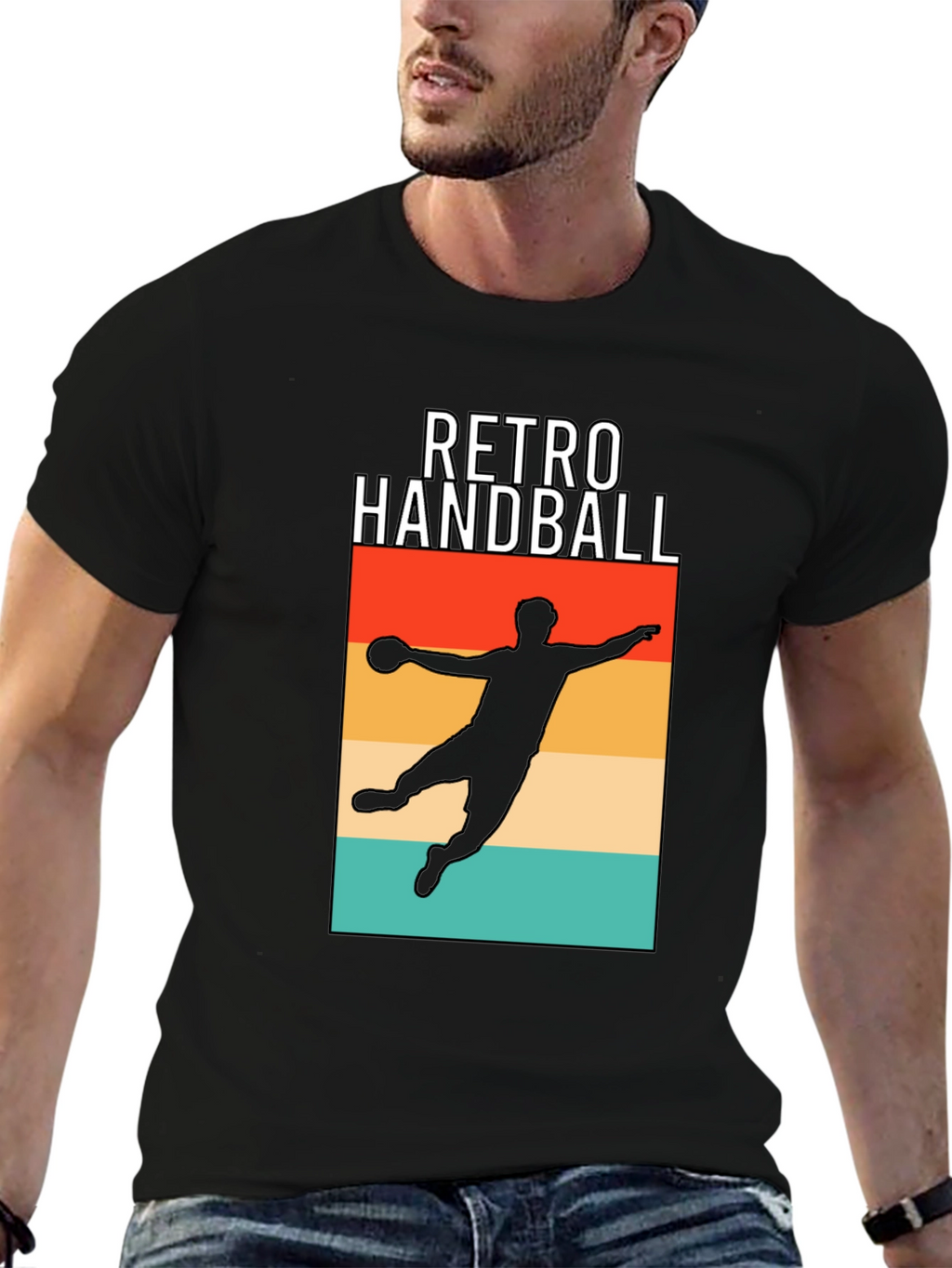 Retro Handball T-Shirt