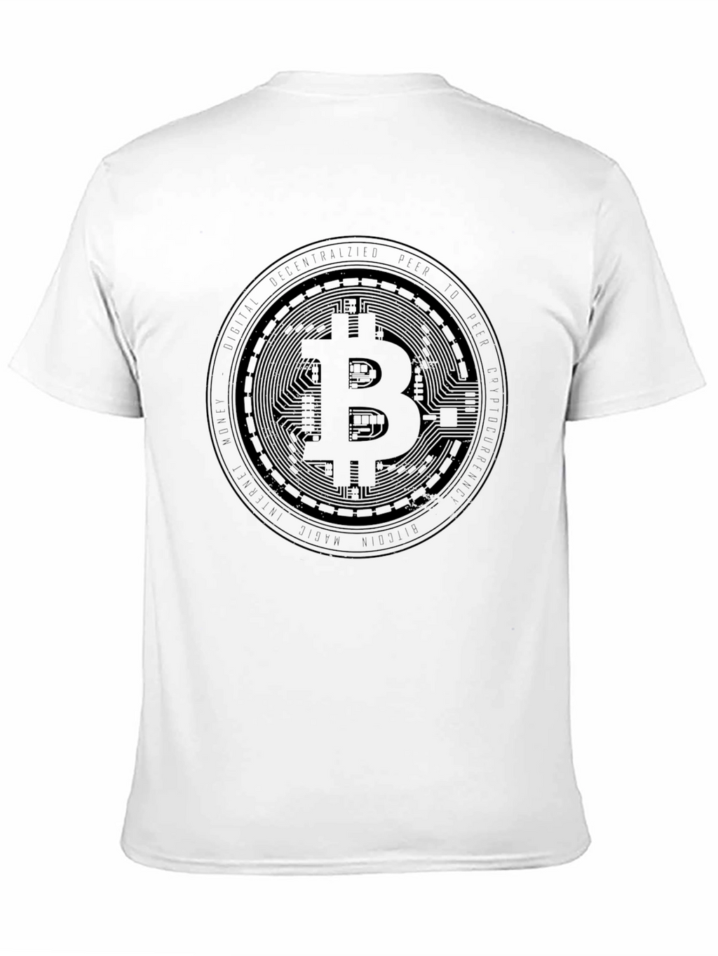 Bitcoin Black Tee - Crypto Enthusiast Apparel