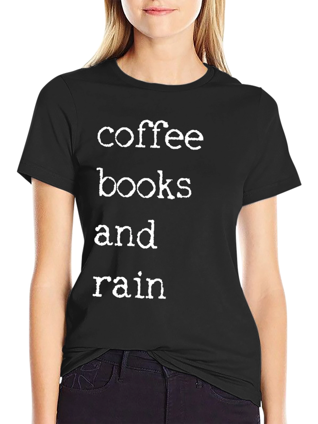 Coffee Books and Rain T-Shirt