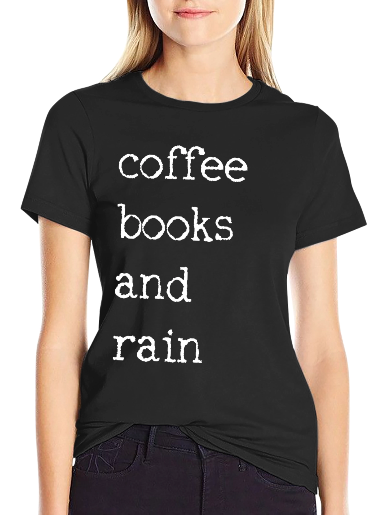 Coffee Books and Rain T-Shirt