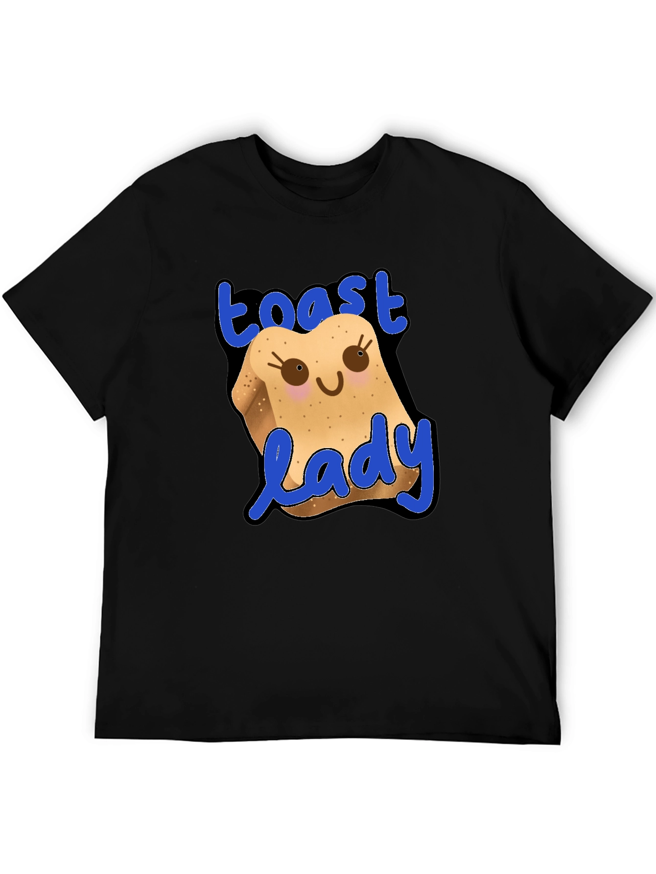 Toast Lady Funny Graphic T-Shirt