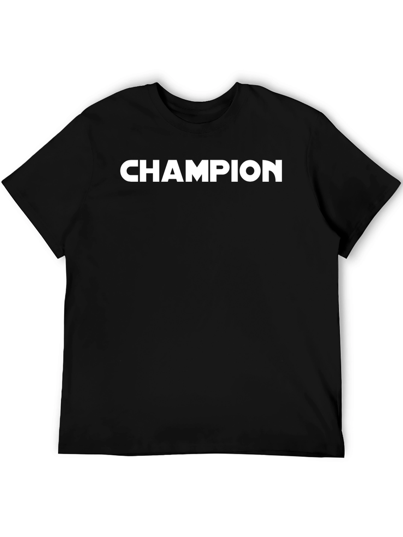 Champion Black T-Shirt