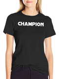 Champion Black T-Shirt